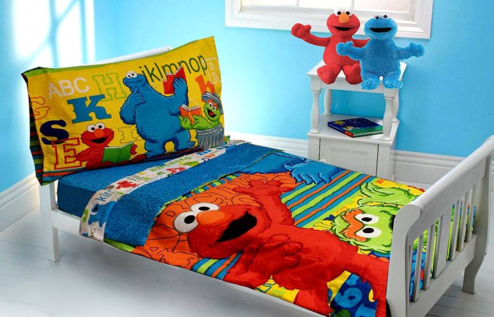 sesame street decorations for kids' bedroom