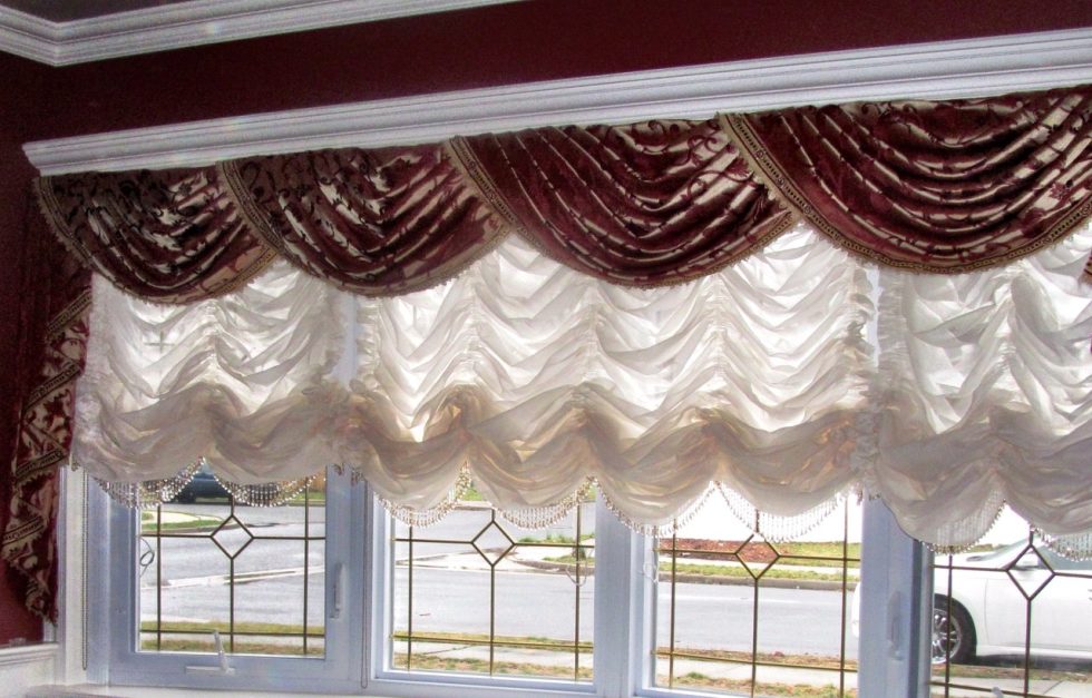 austrian curtains for living room